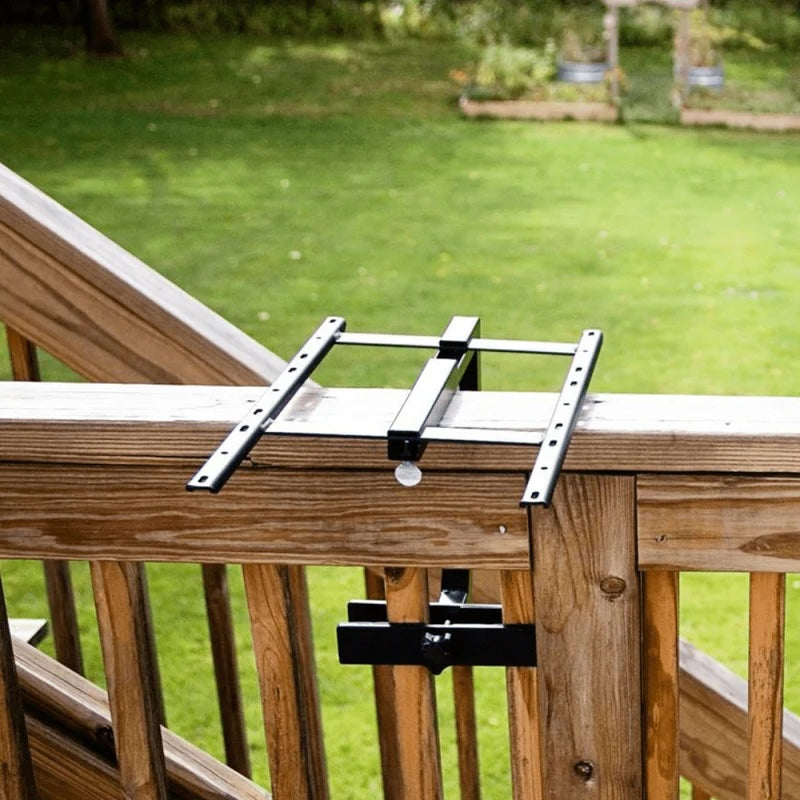 Balcony or Deck Railing Table Mounting Kit DIY