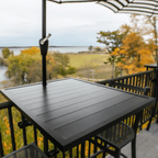 2‑Seat Deck Railing Table