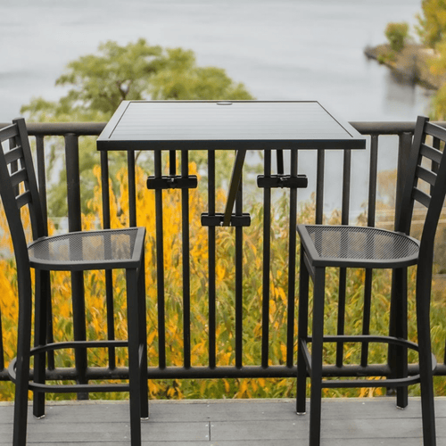 2‑Seat Deck Railing Table