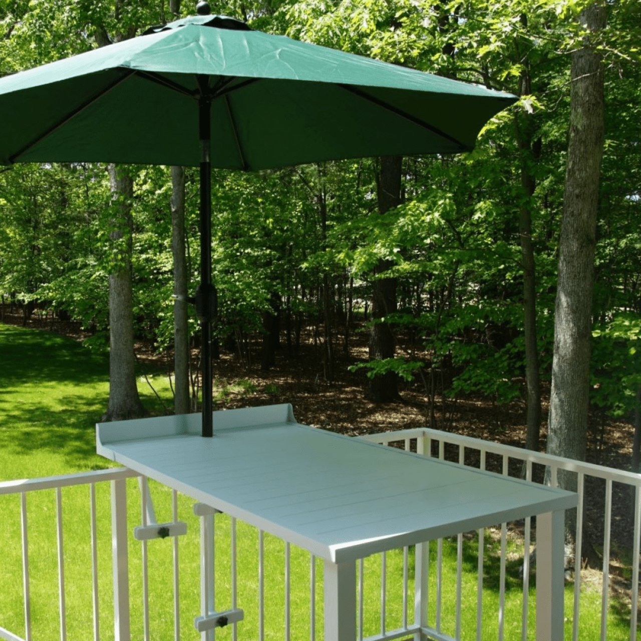 4‑Seat Deck Railing Table