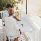 Deck Railing Bar Table