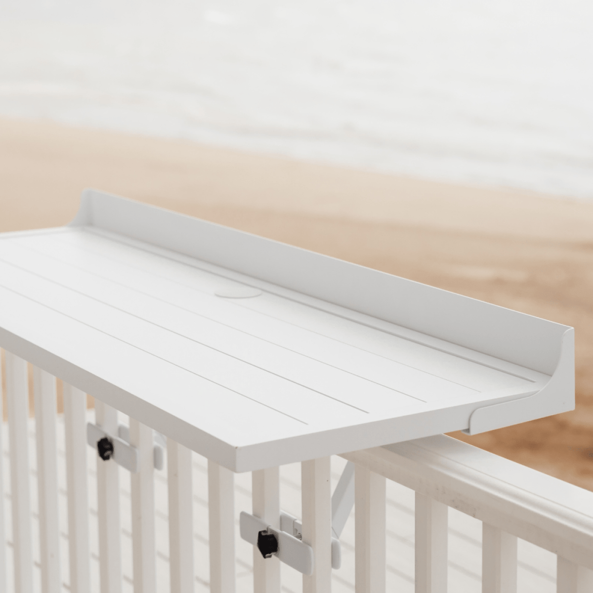 Deck Railing Bar Table