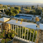 Deck Railing Bar Table