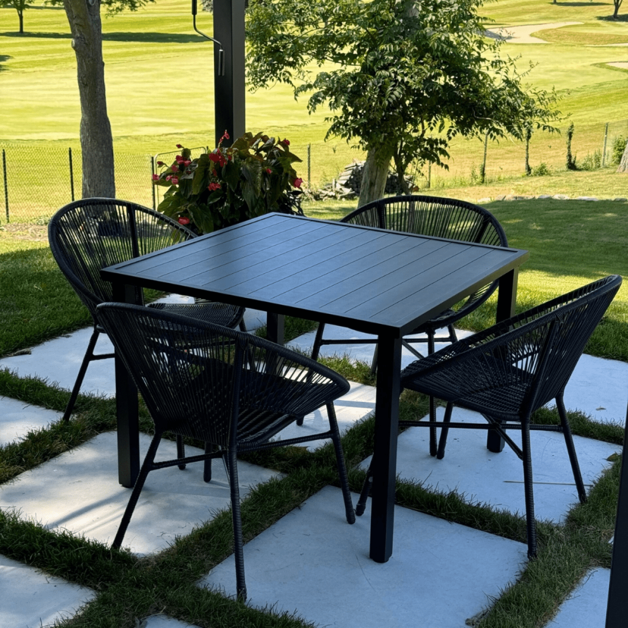 Modern Black Table