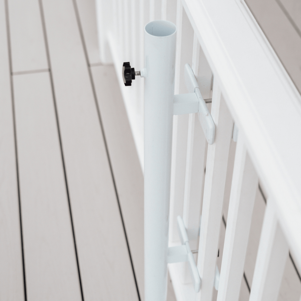 Deck Railing Umbrella Holder
